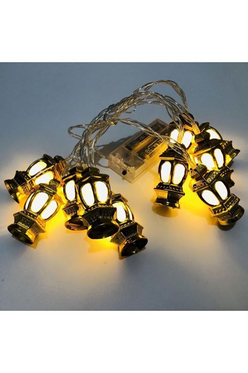 Ramazan Temalı Kubbe Dekoratif LED Işık 2 Metre