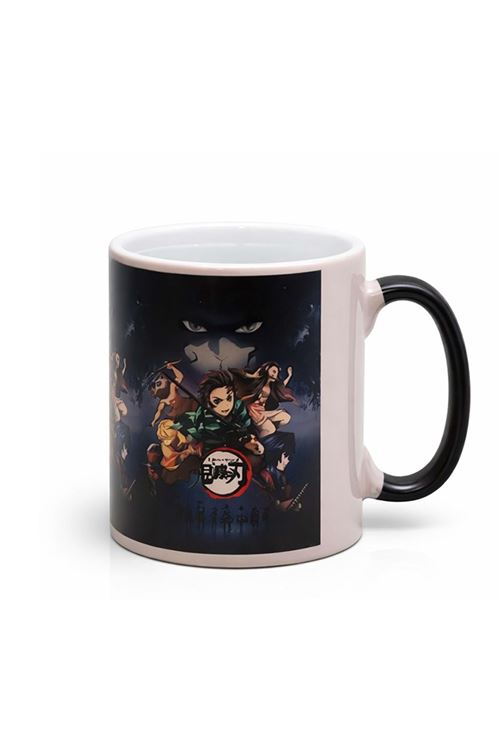 Porselen Renk Değiştiren Demon Slayer Kupa Bardak