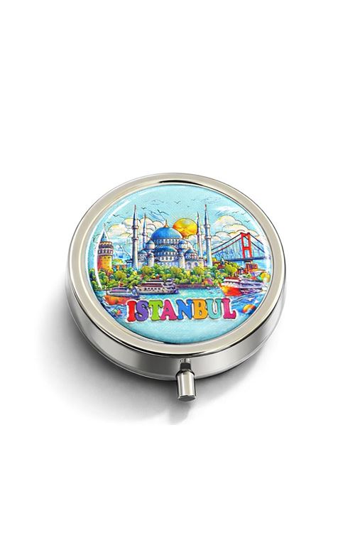 İstanbul Temalı İlaç Kutusu - Model 7