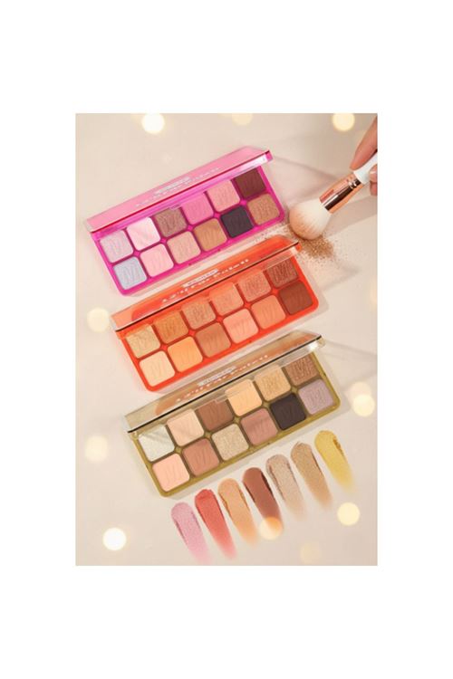 12'li Sedefli Ve Mat Far Paleti - 3'lü Set