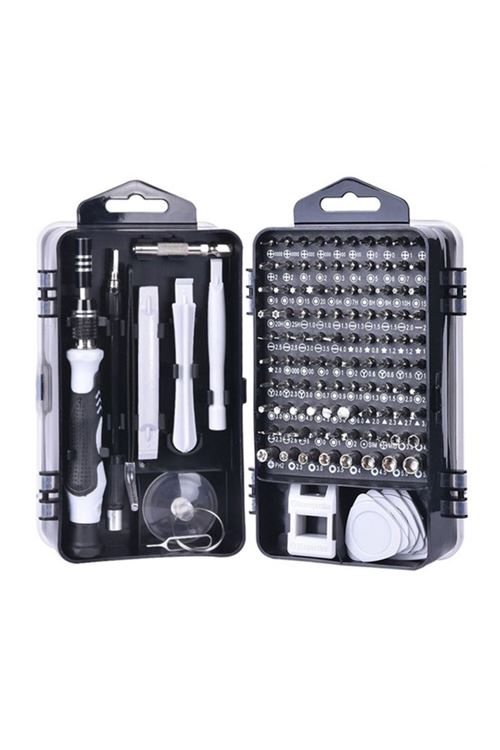 TBL Dekor® 115 in 1 Hassas Tornavida Onarım Alet Manyetik Sürücü Kitli Elektronik Hassas Tornavida Seti
