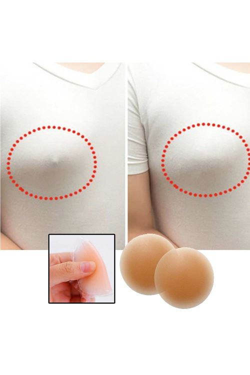 TBL Dekor® Silikon Göğüs Ucu Kapatıcı Gizleyici Bant Aparat  Nipple Pad