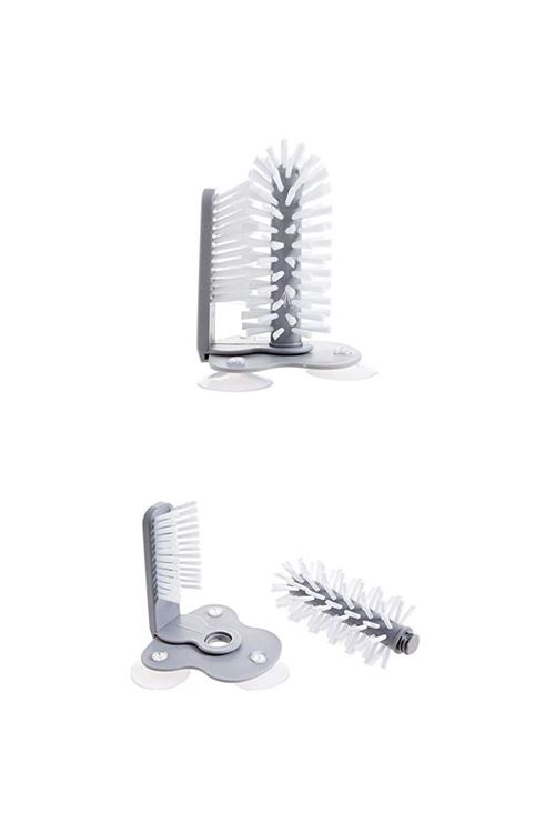 TBL Dekor® Pratik Kolay Fonksiyonel Vantuzlu Elde Bulaşık Yıkama Fırçası