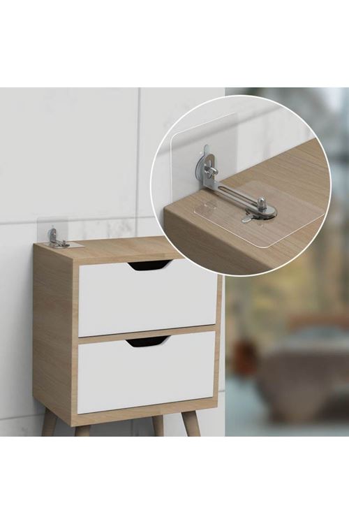 TBL Dekor® Deprem İçin Ultra Dayanıklı Çivisiz Duvarı Delmeden Ayarlanabilir Eşya Sabitleyici Aparat