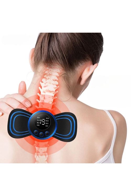 TBL Dekor® Titreşimli USB Şarj Aletli Mini Elektrikli Kelebek Masaj Aleti