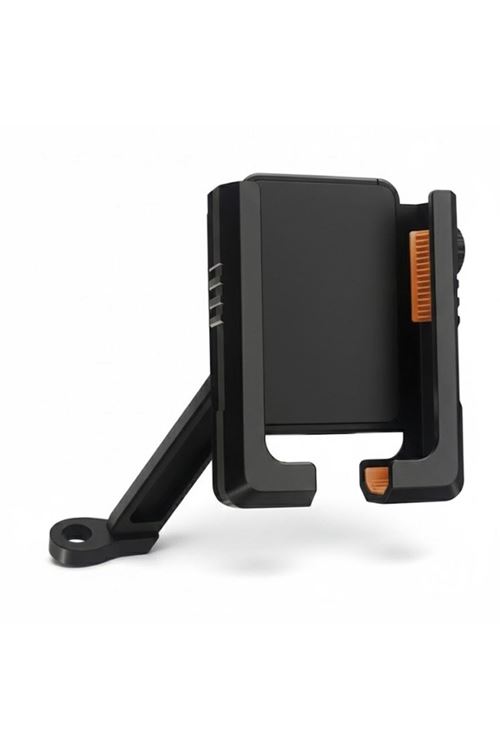 Motosiklet Gidon Telefon Tutucu–360° Döner, Kaymaz Sabitleme Sistemli, Sarsıntı Önleyici Telefon Tutucu Aparat