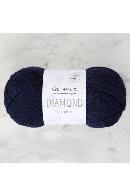 La Mia Diamond Lacivert El Örgü İpi - L007 - 34451