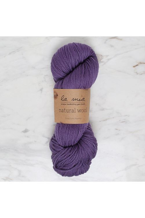 La Mia Natural Wool Mor El Örgü İpi - L269 - 34400