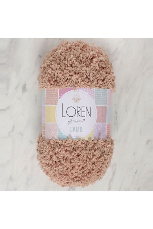 Loren Lamb Bej El Örgü İpi - R083 - 34421