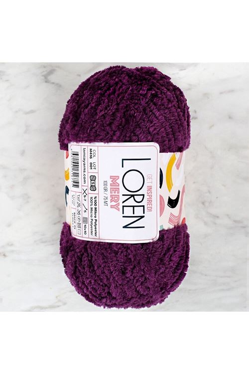 Loren Mery Mor El Örgü İpi - M416 - 34321