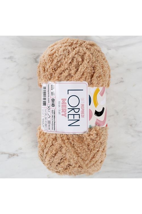 Loren Mery Bej El Örgü İpi - M412 - 34318