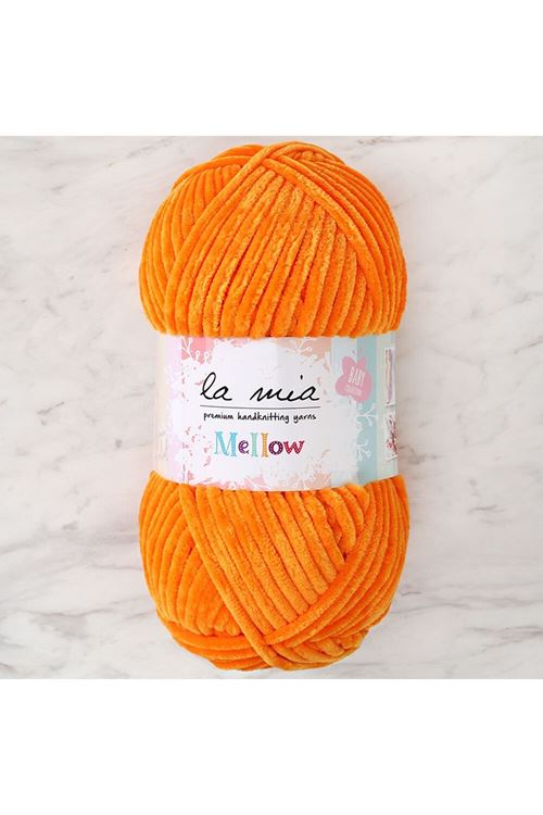 La Mia Mellow Neon Turuncu El Örgü İpi - 937 - 34173