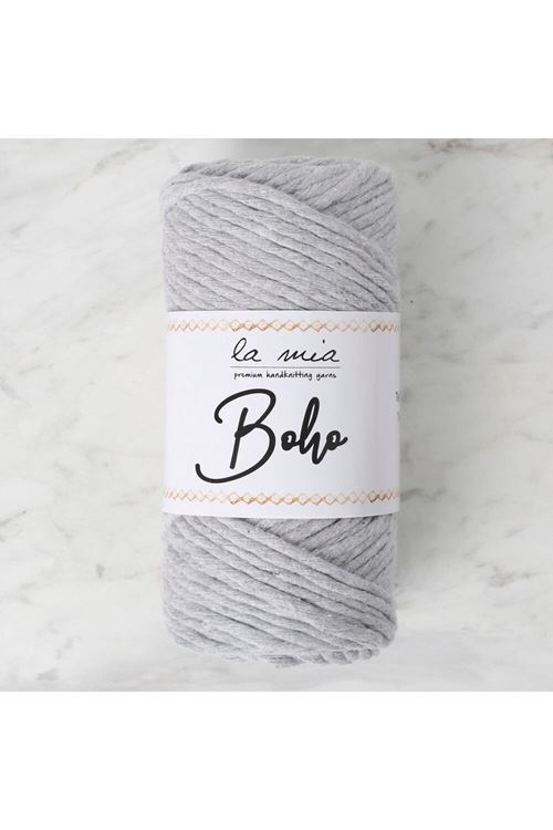 La Mia Boho Açık Gri Büküm Makrome İpi - L044 - 34210