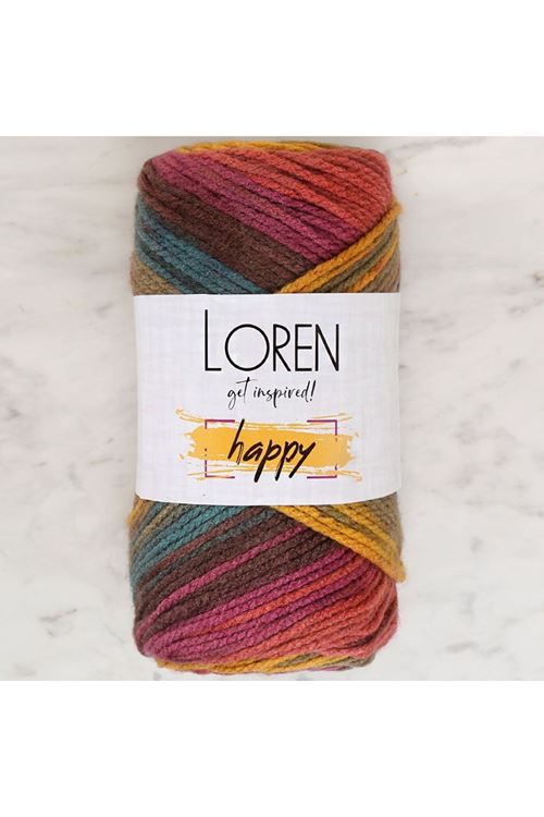 Loren Happy Ebruli El Örgü İpi - RH010 - 34295