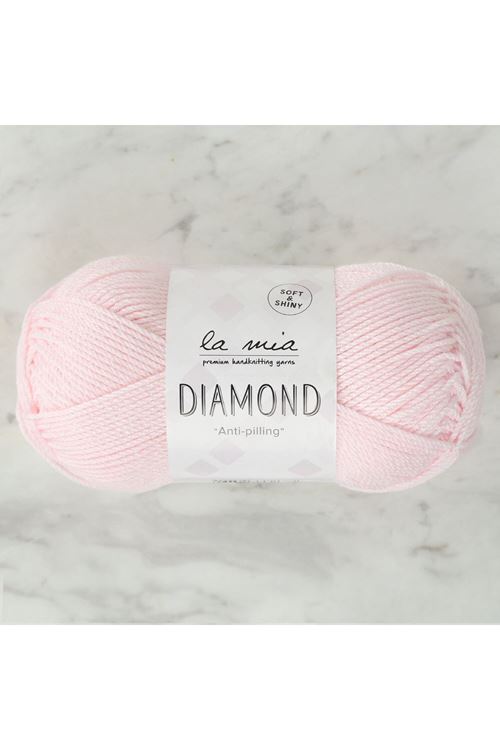 La Mia Diamond Açık Pembe El Örgü İpi - L057 - 34256