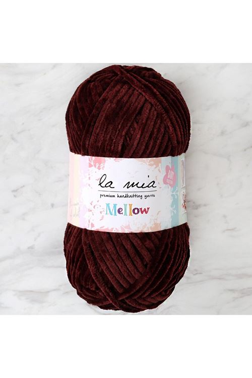 La Mia Mellow Kahverengi El Örgü ipi - 920 - 34165