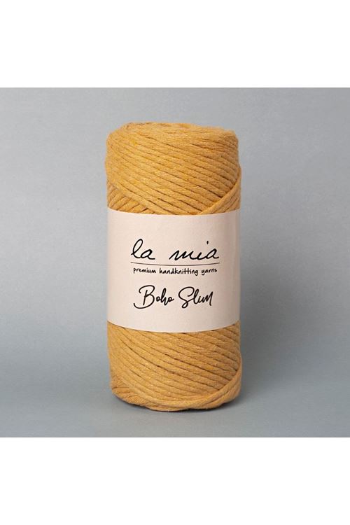 La Mia Boho Slim Hardal El Örgü İpi - L133 - 34251