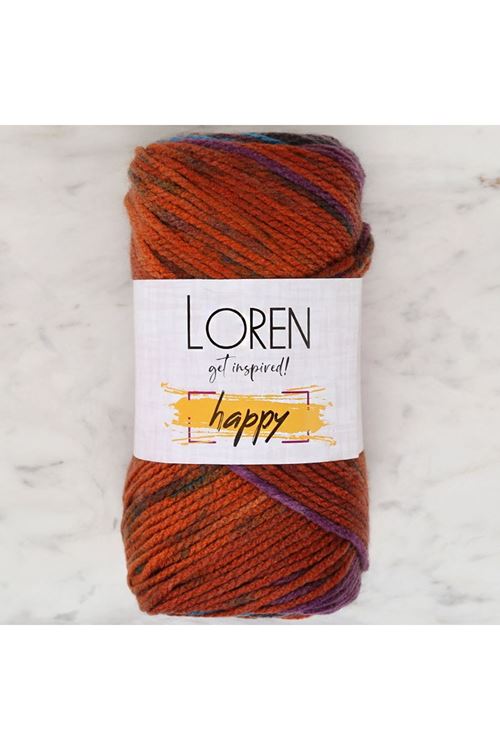 Loren Happy Ebruli El Örgü İpi - RH003 - 34288