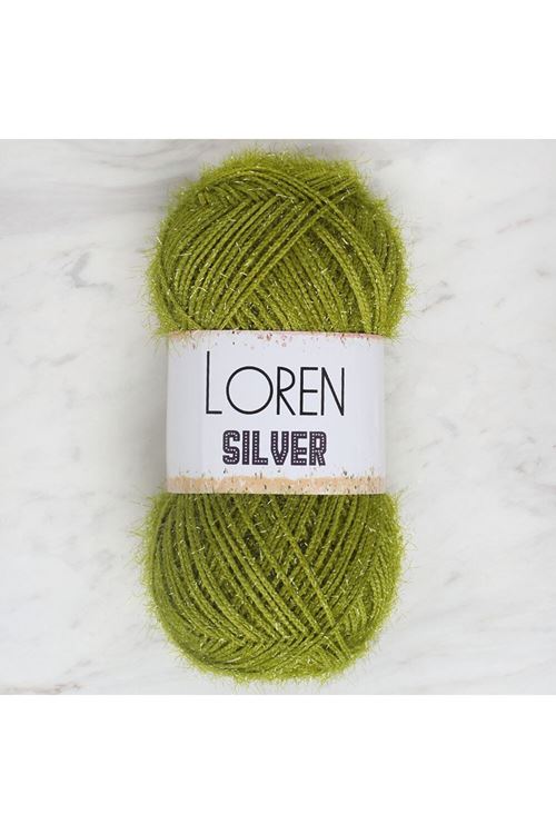 Loren Silver Yeşil El Örgü İpi - RS0044 - 34100