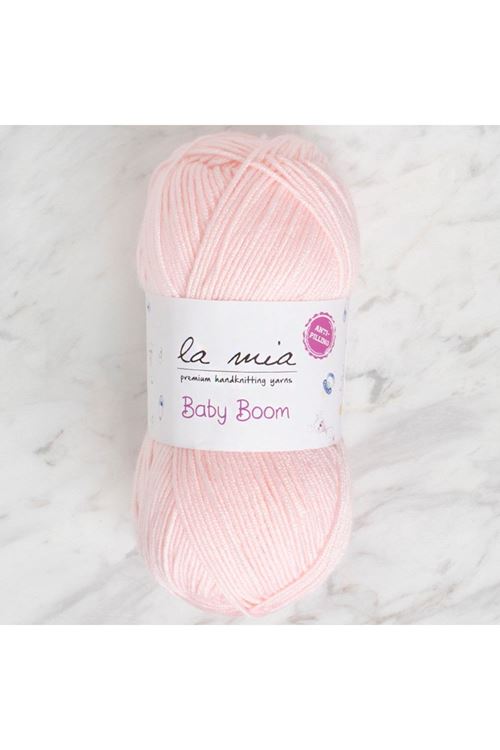 La Mia Baby Boom Açık Pembe El Örgü İpi - 699 - 34120