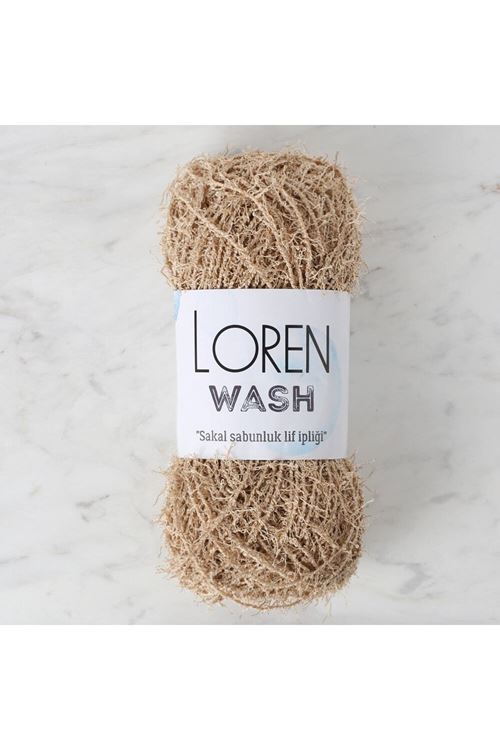 Loren Wash Bej El Örgü İpi - R084 - 34039
