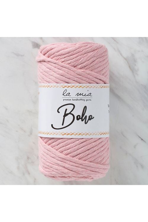 La Mia Boho Açık Pembe Büküm Makrome İpi - L185 - 33998