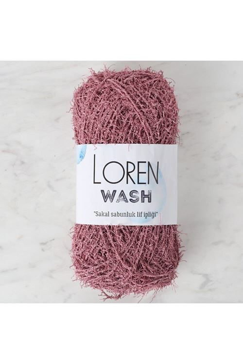 Loren Wash Gül Kurusu El Örgü İpi - R138 - 34028