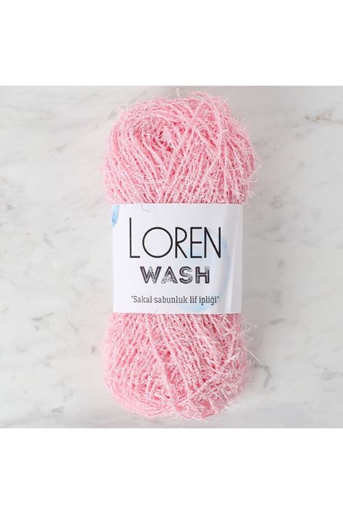 Loren Wash Bebe Pembe El Örgü İpi - R094 - 34022