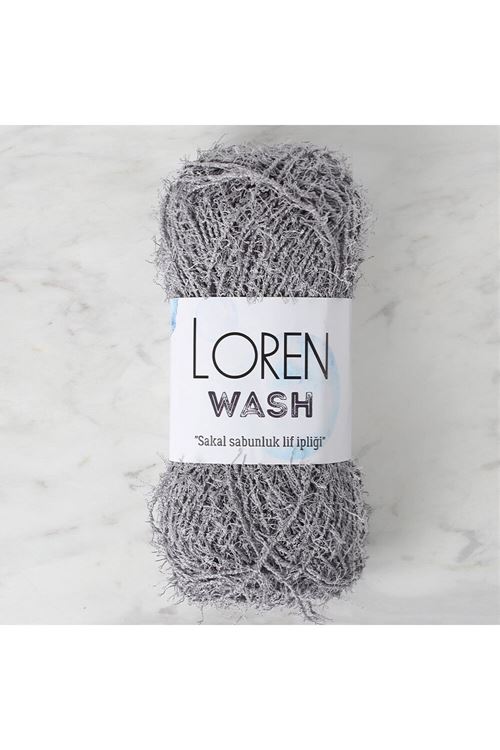 Loren Wash Gri El Örgü İpi - R082 - 34018