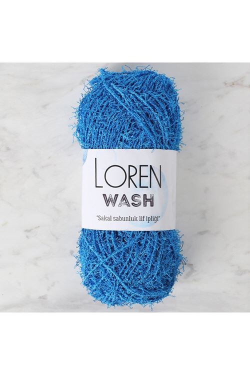 Loren Wash Koyu Mavi El Örgü İpi - R024 - 34016