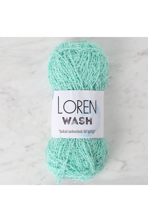 Loren Wash Yeşil El Örgü İpi - R058 - 34014