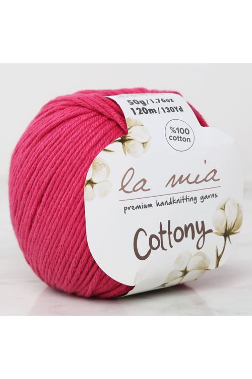 La Mia Cottony Fuşya Bebek El Örgü İpi - P24 - 33656