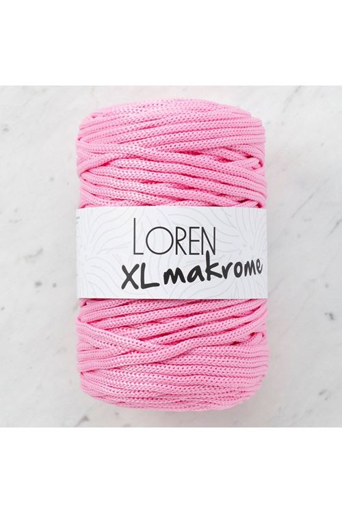 Loren XL Makrome Pembe El Örgü İpi - R047 - 33712