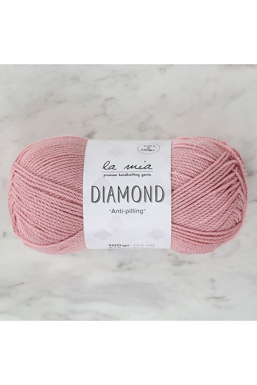 La Mia Diamond Pembe El Örgü İpi - L164 - 33738