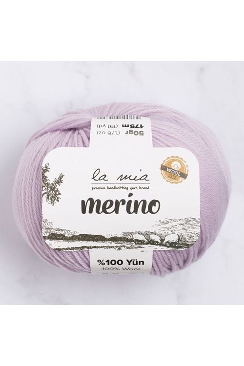 La Mia Merino Lila El Örgü İpi - L140 - 33783