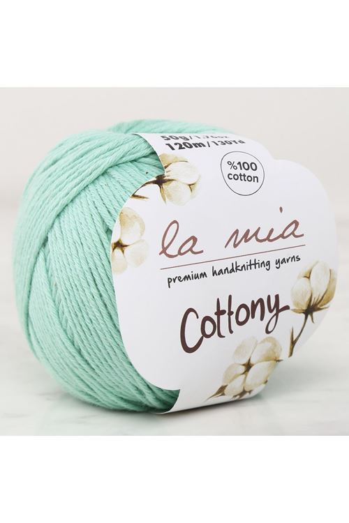 La Mia Cottony Yeşil Bebek El Örgü İpi - P12 - 33565