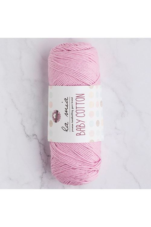 La Mia Baby Cotton Lila El Örgü İpi - L042 - 33637
