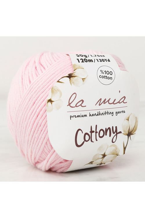 La Mia Cottony Pembe Bebek El Örgü İpi - P13-L013 - 33564