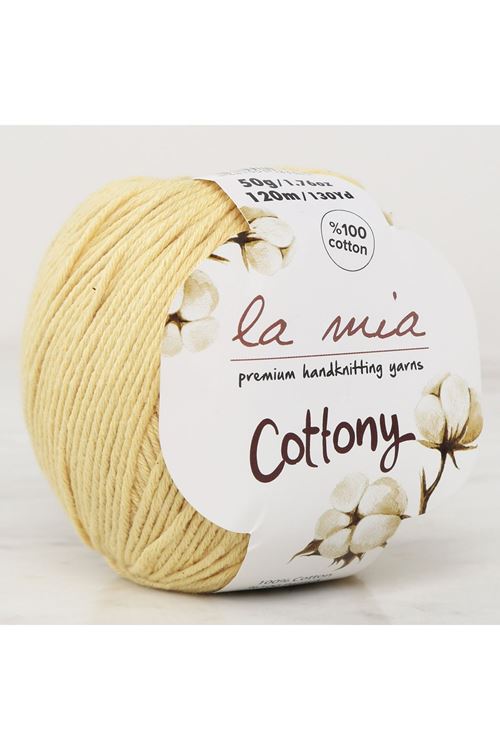 La Mia Cottony Sarı Bebek El Örgü İpi - P15-L015 - 33562