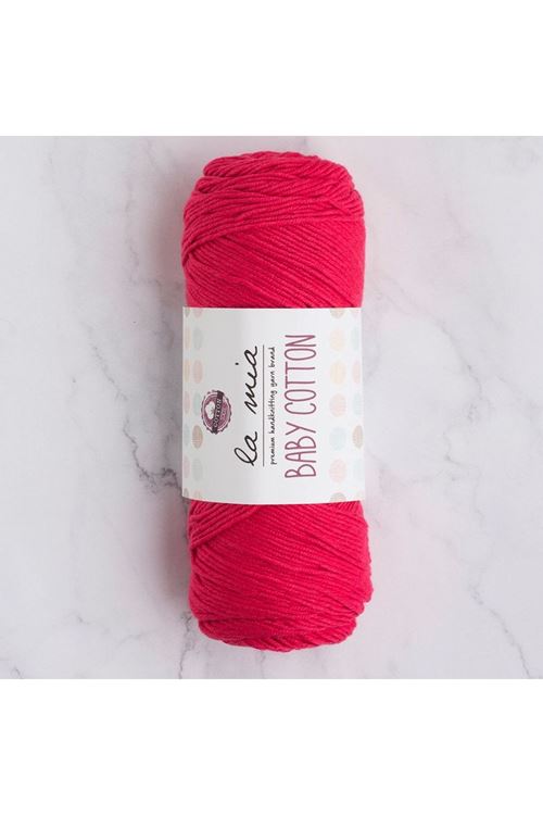 La Mia Baby Cotton Fuşya El Örgü İpi - L030 - 33630