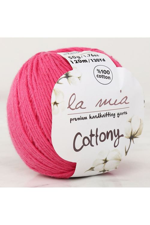 La Mia Cottony Fuşya Bebek El Örgü İpi - P6-L006 - 33571