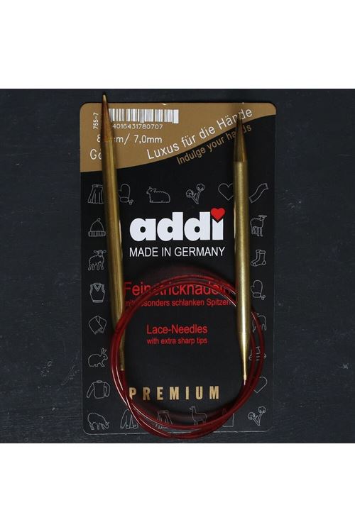 Addi 7mm 80cm Klasik Misinalı Dantel Şişi - 755-7