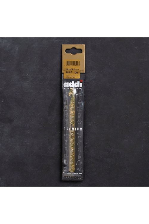 Addi Champagner 9mm 15cm Plastik Simli Yün Tığ - 4