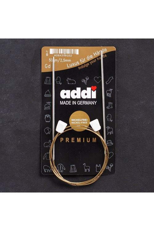 Addi Flexi-Bel 2,5mm 50cm Esnek Örgü Şişi - 181-7