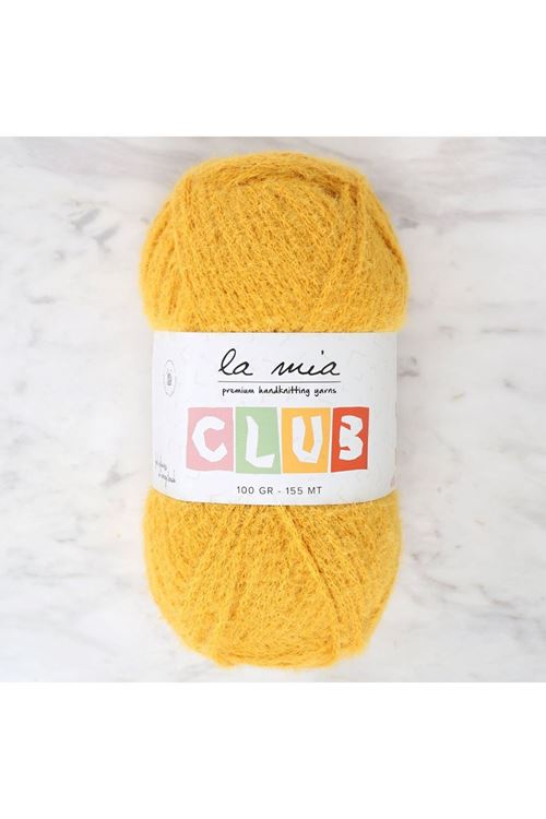 La Mia Club Hardal El Örgü İpi - 619
