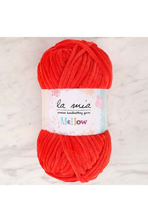 La Mia Mellow Kırmızı El Örgü İpi - 911