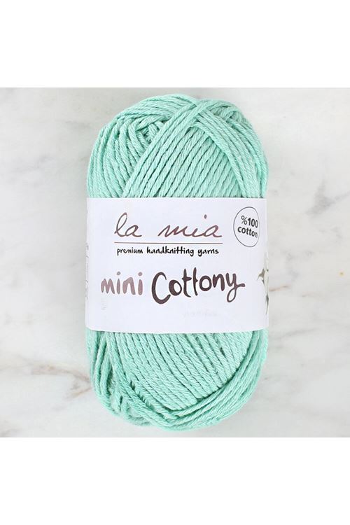 La Mia Mini Cottony 25 gr Yeşil Bebek El Örgü İpi