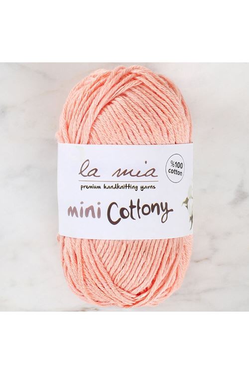 La Mia Mini Cottony 25 gr Yavruağzı Bebek El Örgü