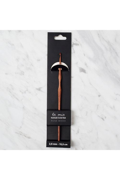 La Mia Rosewood 2.5 mm 15.5 cm Ahşap Yün Tığ