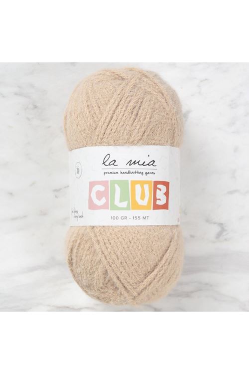 La Mia Club Bej El Örgü İpi - 618